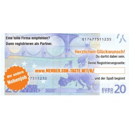 CON-GELD-Scheine 11Stück